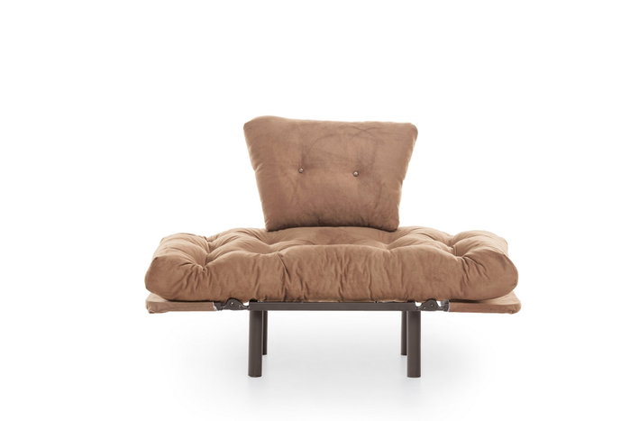Atelier Del Sofa Nitta Single - Marrón claro Atelier Del Sofa Nitta Single - Marrón claro